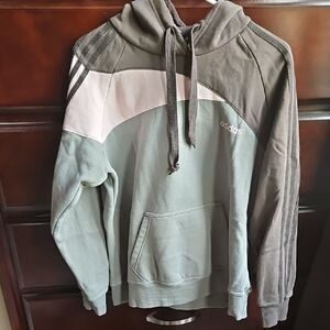 Adidas Gray  Pink Hoodie